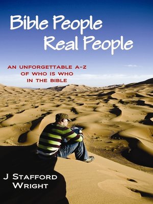 cover image of Bible People Real People